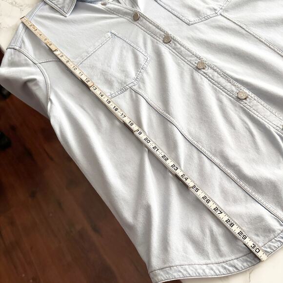 Soft Surroundings Lorelei French Terry Button Front Tunic women’s plus size 1X - Picture 8 of 9